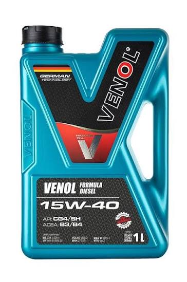 Aceite Motor Mineral 15W40 Venol 1L