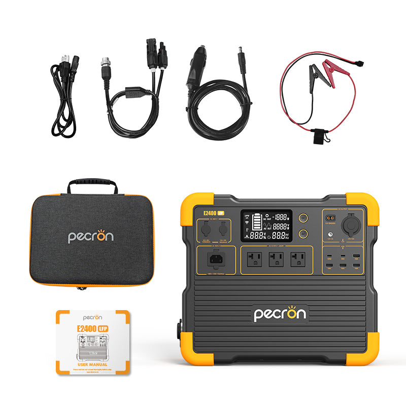 PECRON E2400LFP – Estación de energía portátil 2048Wh / 2400W