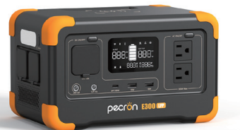 PECRON E300LFP – Estación portátil 600 W · 288 Wh (Preventa)