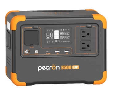 PECRON E500LFP – Estación portátil 600 W · 576 Wh (Preventa)