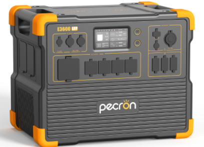 PECRON E3600LFP – Estación portátil 3,600 W · 3,072 Wh (Preventa)