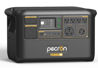 PECRON F5000LFP – Estación portátil 7,200 W · 5,120 Wh (Preventa)