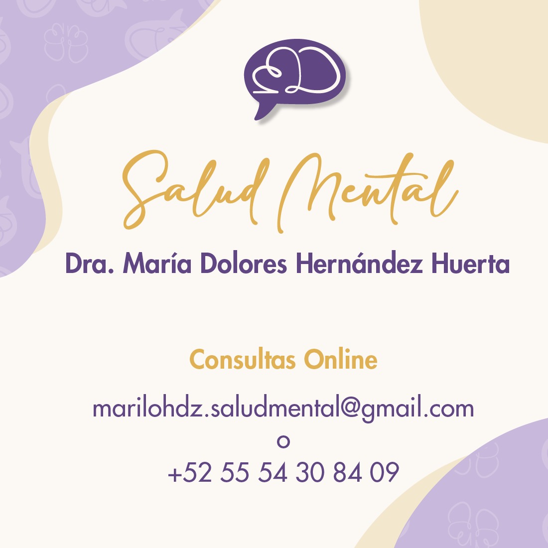 María Dolores — Psicoterapia
