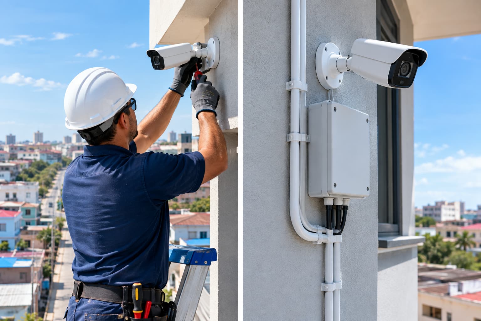 Montaje de Cámaras de Seguridad