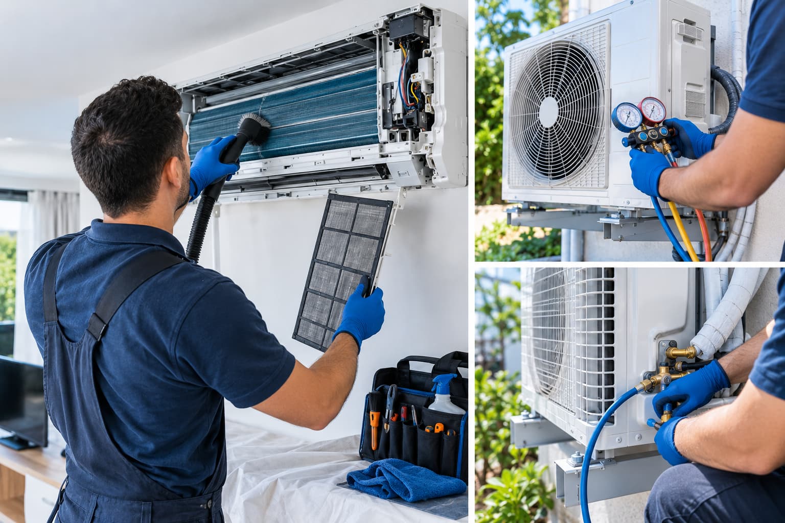 Mantenimiento y Serviciado de Aire Acondicionado
